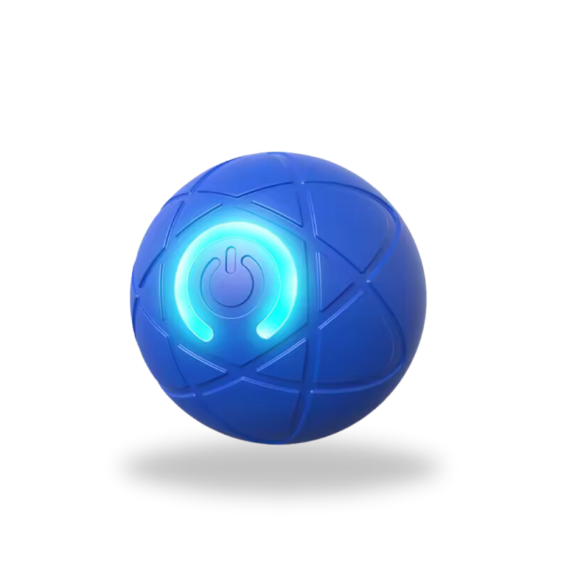 blue rechargeable ball