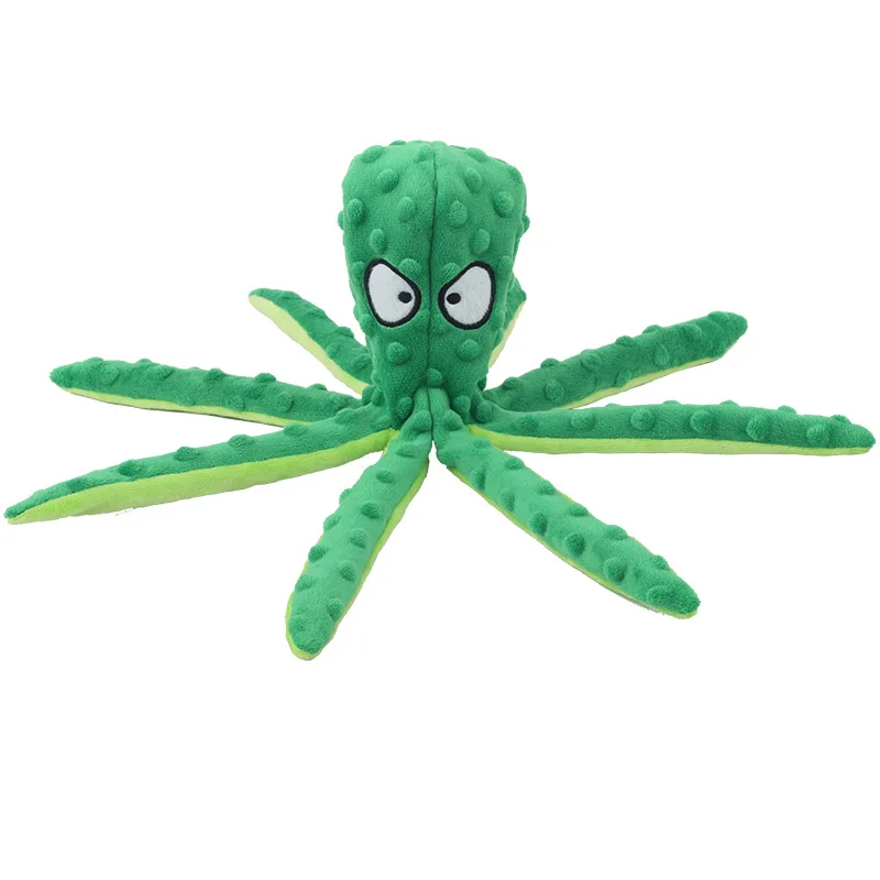 Plush Octopus Squeaky Dog Toy | Fun & Durable for Puppies